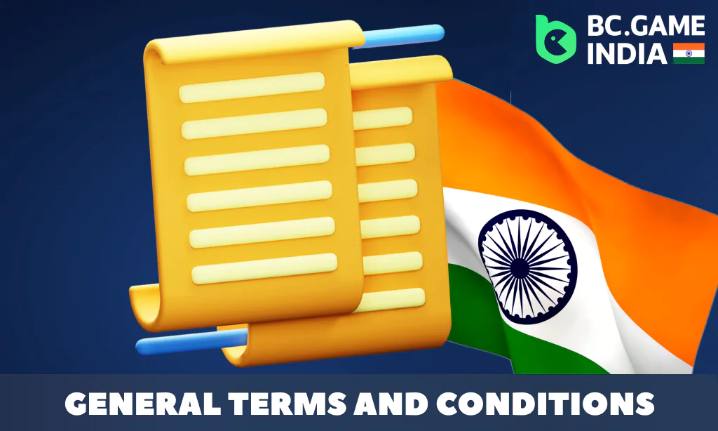 Overview of the main terms and conditions of use of the BC.GAME website
