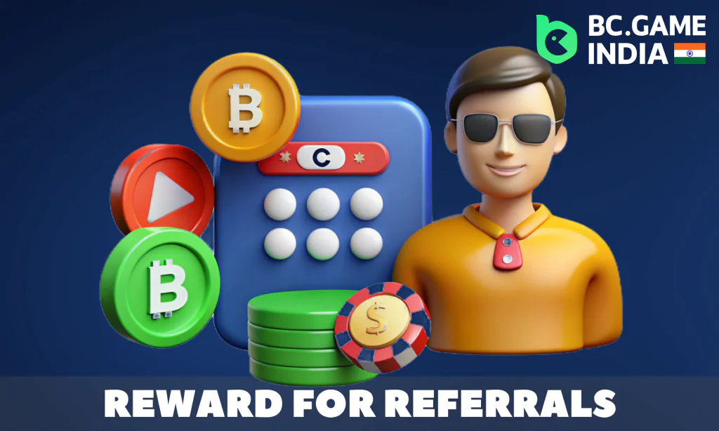 Reward for referrals provided by BC.GAME